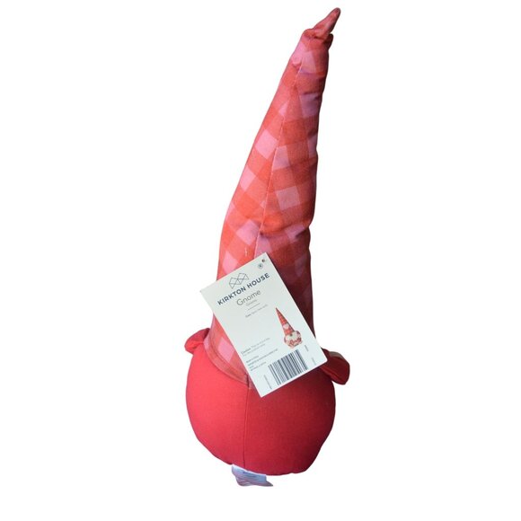 Kirkton House Valentines Day Gnome Decoration With Pink Heart Love Design 20" - Picture 4 of 5